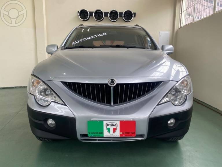 SSANGYONG - ACTYON 2.3 GL 4X2 16V 150CV 4P AUTOMÁTICO - 2010/2011 - PRATA - R$ 34.900,00
