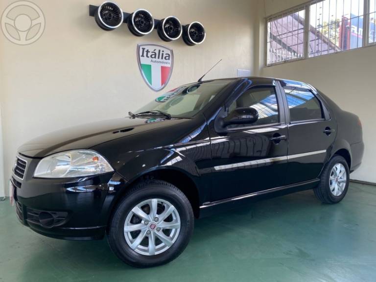 FIAT - SIENA 1.4 MPI EL 8V FLEX 4P MANUAL - 2011/2012 - PRETA - R$ 31.900,00