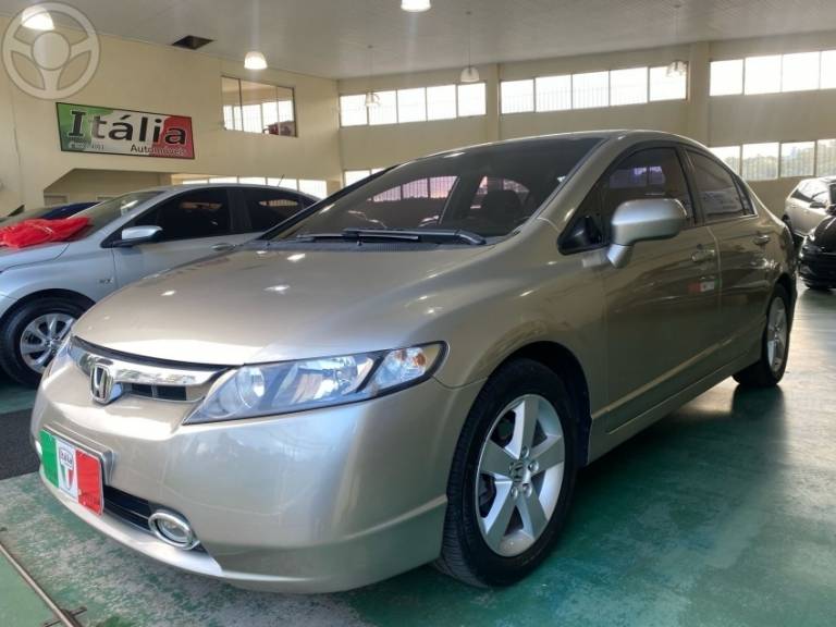 HONDA - CIVIC 1.8 LXS 16V 4P AUTOMÁTICO - 2007/2007 - DOURADA - R$ 44.900,00