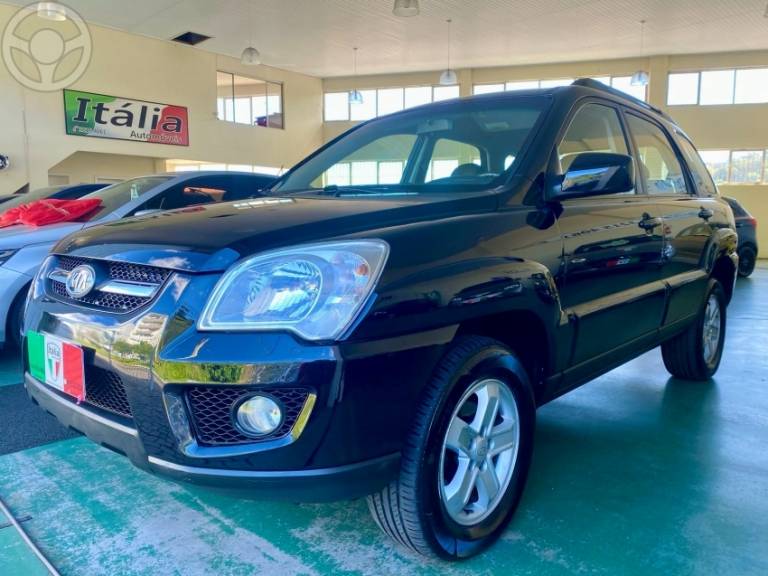 KIA MOTORS - SPORTAGE 2.0 EX 4X2 16V 4P AUTOMÁTICO - 2008/2009 - PRETA - R$ 39.900,00