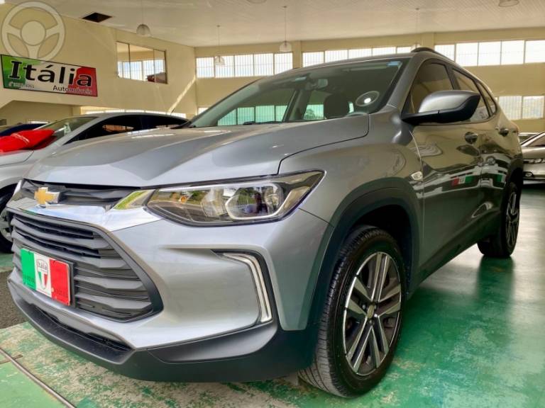CHEVROLET - TRACKER 1.0 12V LT TURBO FLEX 4P AUTOMÁTICO - 2023/2024 - CINZA - R$ 120.900,00