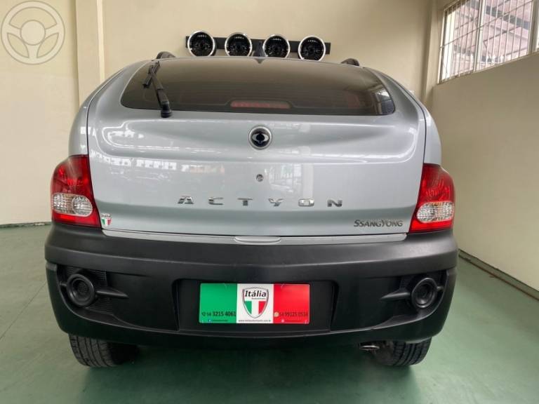 SSANGYONG - ACTYON 2.3 GL 4X2 16V 150CV 4P AUTOMÁTICO - 2010/2011 - PRATA - R$ 34.900,00