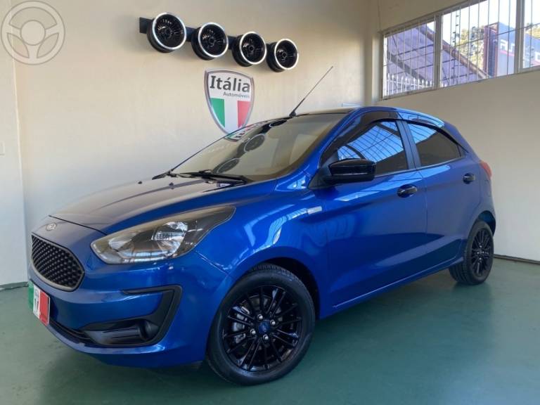 FORD - KA 1.5 100 ANOS TI-VCT FLEX 4P AUTOMÁTICO - 2019/2020 - AZUL - R$ 66.900,00