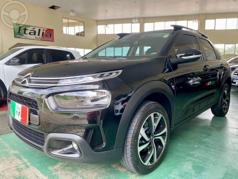 CITROËN - C4 CACTUS 1.6 THP SHINE PACK FLEX 4P AUTOMATICO - 2018/2019 - PRETA - R$ 79.900,00