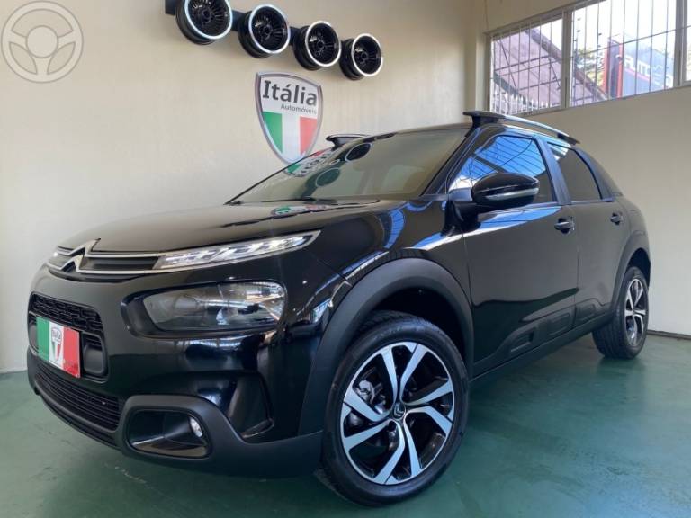 CITROËN - C4 CACTUS 1.6 THP SHINE PACK FLEX 4P AUTOMATICO - 2018/2019 - PRETA - R$ 79.900,00